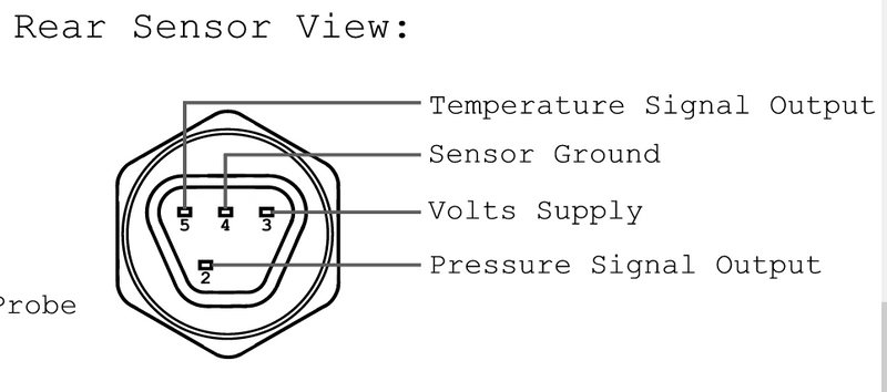 Bosch - Temperature & Pressure Combo Sensor With Connector