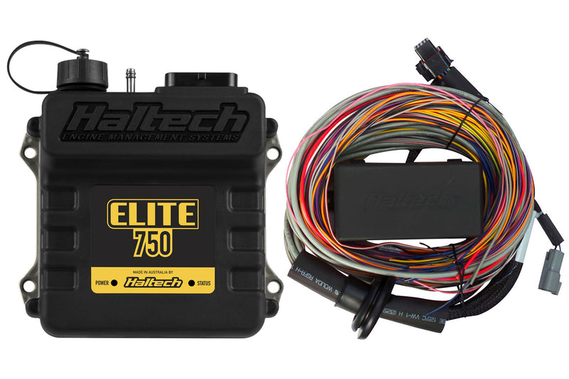 Elite 750 + Premium Universal Wire-in Harness Kit Length: 2.5m (8')