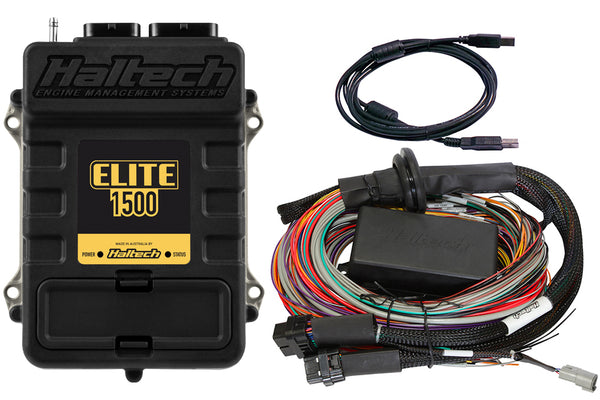 Elite 1500 + Premium Universal Wire-in Harness Kit Length: 2.5m (8')