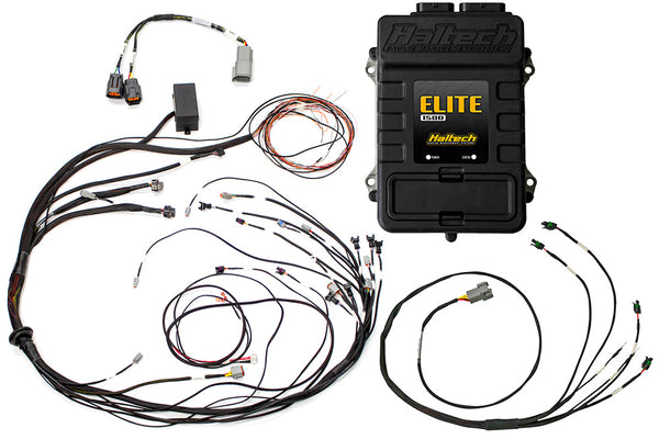 Elite 1500 + Mazda 13B S6-8 CAS with IGN-1A Ignition Terminated Harness Kit Injector Connector: Bosch EV1
