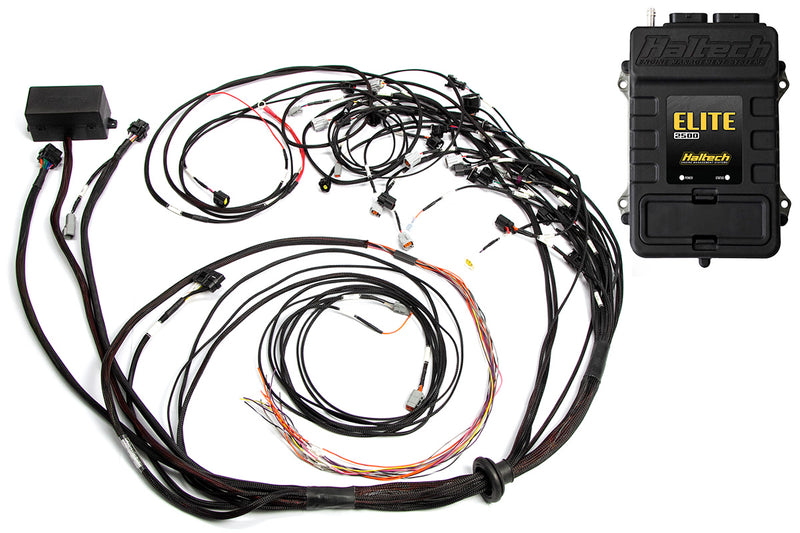 Elite 2500 + Terminated Harness Kit For Ford Falcon BA/BF Barra 4.0L I6 Injector Connector: Factory Bosch EV1
