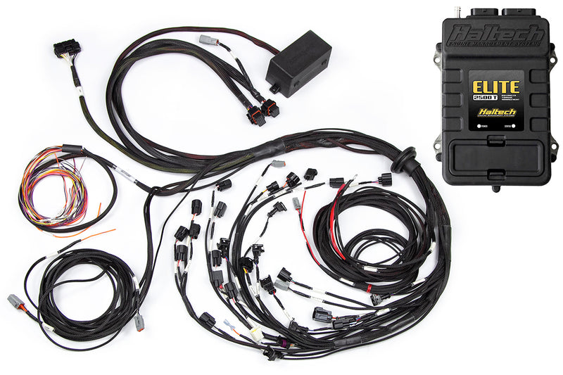 Elite 2500T + Terminated Harness Kit For Ford Falcon FG Barra 4.0L I6 Injector Connector: Factory Bosch EV1