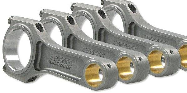 Nitto - Nissan SR20 I-Beam Connecting Rods (USE WIDER GTi-R BEARINGS)